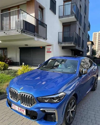 BMW X6 cena 369000 przebieg: 75000, rok produkcji 2019 z Kraków małe 631